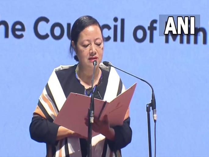 nagaland oath ceremony salhoutuonuo kruse take oath as minister in nagaland cabinet pm modi congratulated her | Nagaland Oath Ceremony : नागालँडच्या पहिल्या महिला आमदार बनल्या मंत्री, PM नरेंद्र मोदींनी केले अभिनंदन nagaland oath ceremony salhoutuonuo kruse take oath as minister in nagaland cabinet pm modi congratulated her | Nagaland Oath Ceremony : नागालँडच्या पहिल्या महिला आमदार बनल्या मंत्री, PM नरेंद्र मोदींनी केले अभिनंदन