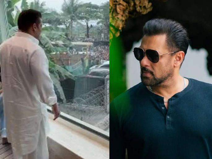 salman khan says bulletproof glass at his bandra house balcony not because of threats but other reason | सलमान खानच्या घराच्या बाल्कनीला बुलेटप्रुफ ग्लास; म्हणाला, "धमक्यांमुळे लावलेलं नाही तर..."