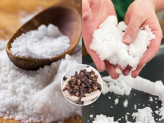 How to prevent salt from getting wet Salt storage hacks for rainy season Kitchen tips for humid weather | दमट वातावरणामुळे मीठ ओलसर होते- गुठळ्या होतात? ५ सोपे घरगुती उपाय- दरवर्षीचा त्रास गायब