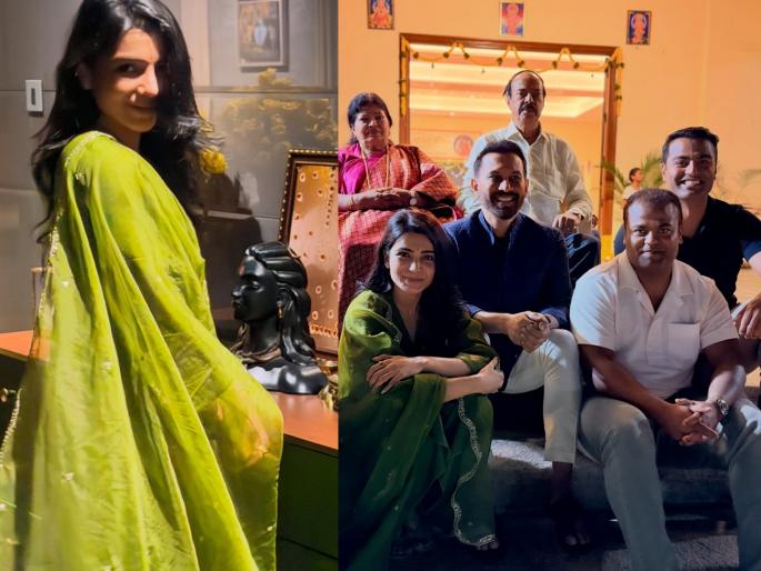 samantha ruth prabhu celebrated diwali with alleged boyfriend raj nidimoru shares photos | समंथा रुथ प्रभूने कथित बॉयफ्रेंड राज निदिमोरुसोबत साजरी केली दिवाळी, शेअर केला 'तो' फोटो samantha ruth prabhu celebrated diwali with alleged boyfriend raj nidimoru shares photos | समंथा रुथ प्रभूने कथित बॉयफ्रेंड राज निदिमोरुसोबत साजरी केली दिवाळी, शेअर केला 'तो' फोटो