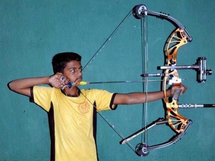 Chhattisgarh national champion , buldana player win gold | छत्तीसगढच्या राष्ट्रीय  स्पर्धेत चमकला बुलडाण्याचा धनुर्धर! Chhattisgarh national champion , buldana player win gold | छत्तीसगढच्या राष्ट्रीय  स्पर्धेत चमकला बुलडाण्याचा धनुर्धर!