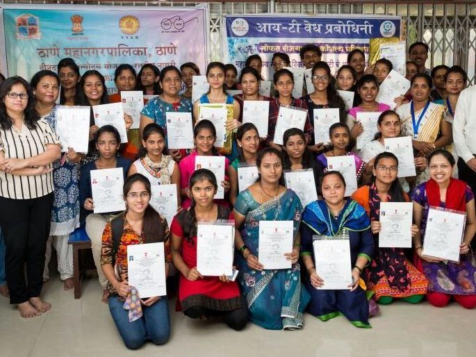 Thane Municipal Workshop organized by the Social Development Department, 70 beneficiaries completed the training | ठाणे महानगरपालिकेच्या समाज विकास विभागाच्यावतीने रोजगार मेळावा, ७० लाभार्थ्यांनी पूर्ण केले प्रशिक्षण Thane Municipal Workshop organized by the Social Development Department, 70 beneficiaries completed the training | ठाणे महानगरपालिकेच्या समाज विकास विभागाच्यावतीने रोजगार मेळावा, ७० लाभार्थ्यांनी पूर्ण केले प्रशिक्षण