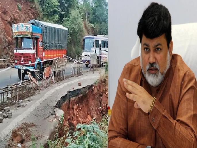 Planning to complete the work by stopping traffic in Parashuram Ghat, informed Minister Uday Samant | परशुराम घाटात वाहतूक थांबवून काम पूर्ण करण्याचे नियोजन, मंत्री उदय सामंतांनी दिली माहिती Planning to complete the work by stopping traffic in Parashuram Ghat, informed Minister Uday Samant | परशुराम घाटात वाहतूक थांबवून काम पूर्ण करण्याचे नियोजन, मंत्री उदय सामंतांनी दिली माहिती