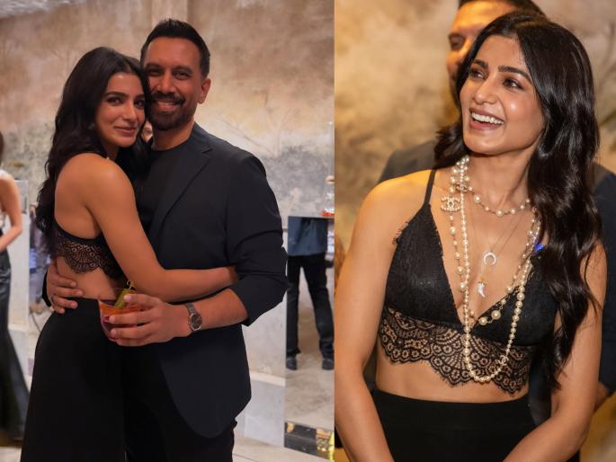 samantha ruth prabhu shared romantic photo with rumoured boyfriend raj nidimoru | रिश्ता पक्का! कथित बॉयफ्रेंडसोबत समंथाने शेअर केला रोमँटिक फोटो, दिसतेय हॉट; म्हणाली... samantha ruth prabhu shared romantic photo with rumoured boyfriend raj nidimoru | रिश्ता पक्का! कथित बॉयफ्रेंडसोबत समंथाने शेअर केला रोमँटिक फोटो, दिसतेय हॉट; म्हणाली...
