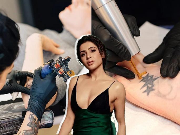 Samantha Prabhu remove chay tattoo? Samantha says don't get tattooed because.. | समंथा प्रभूने पुसला ‘त्याच्या’ नावाचा टॅटू? समंथा म्हणते, टॅटू काढूच नका कारण..