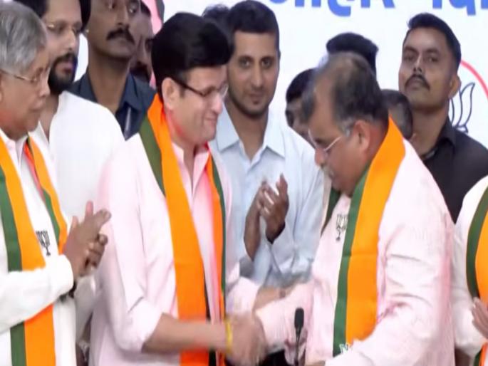 Samarjit Ghatge's return to BJP, a shock to Sharad Pawar group, the equations in Kagal will change | समरजित घाटगे यांची भाजपात घरवापसी, शरद पवार गटाला धक्का, कागलमधील समीकरणं बदलणार Samarjit Ghatge's return to BJP, a shock to Sharad Pawar group, the equations in Kagal will change | समरजित घाटगे यांची भाजपात घरवापसी, शरद पवार गटाला धक्का, कागलमधील समीकरणं बदलणार