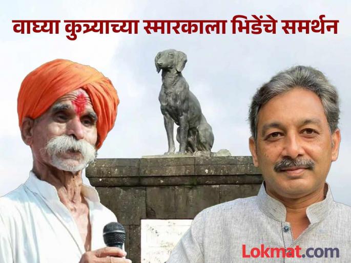 It is true that dog jumped into the pyre Sambhaji Bhide's opposition to the raigad waghya dog issue of Sambhaji Raje | Sambhaji Bhide : "वाघ्या कुत्र्याने चितेत उडी घेतली हे सत्य"; संभाजीराजेंच्या मुद्द्याला संभाजी भिडेंचा विरोध It is true that dog jumped into the pyre Sambhaji Bhide's opposition to the raigad waghya dog issue of Sambhaji Raje | Sambhaji Bhide : "वाघ्या कुत्र्याने चितेत उडी घेतली हे सत्य"; संभाजीराजेंच्या मुद्द्याला संभाजी भिडेंचा विरोध