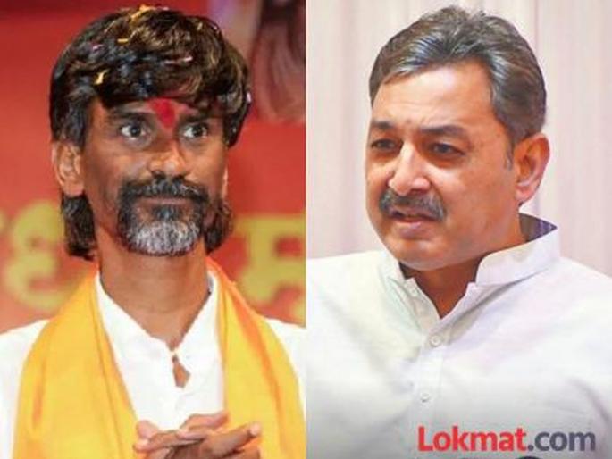 "Manoj Jarange Patil's should elect candidates instead of playing petty politics", advises Sambhaji Raj Chhatrapati. | "जरांगेंनी पाडापाडीचं राजकारण करण्यापेक्षा उमेदवारांना निवडून आणावं’’,संभाजीराजेंचा सल्ला "Manoj Jarange Patil's should elect candidates instead of playing petty politics", advises Sambhaji Raj Chhatrapati. | "जरांगेंनी पाडापाडीचं राजकारण करण्यापेक्षा उमेदवारांना निवडून आणावं’’,संभाजीराजेंचा सल्ला