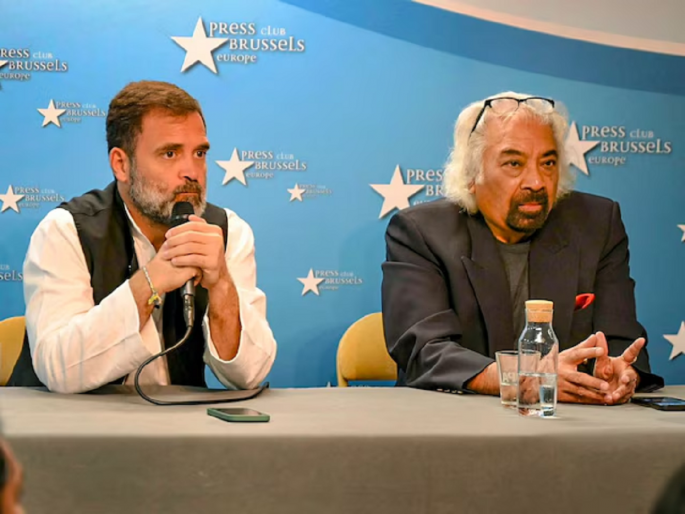 Sam Pitroda News : Congress is 'shop of hate', BJP aggressive on Sam Pitroda's statement; Demand for suspension | काँग्रेस म्हणजे 'नफरत की दुकान', सॅम पित्रोदांच्या वक्तव्यावर BJP आक्रमक; निलंबनाची मागणी Sam Pitroda News : Congress is 'shop of hate', BJP aggressive on Sam Pitroda's statement; Demand for suspension | काँग्रेस म्हणजे 'नफरत की दुकान', सॅम पित्रोदांच्या वक्तव्यावर BJP आक्रमक; निलंबनाची मागणी