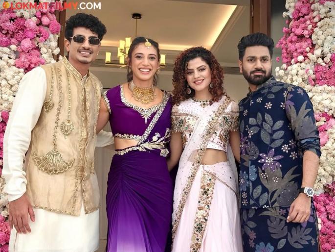 palak muchhal break silence on postponed wedding of smriti mandhana and palash muchhal says | "स्मृतीच्या वडिलांच्या तब्येतीमुळे...", लग्न पुढे ढकलल्यानंतर पलाशच्या बहिणीची प्रतिक्रिया आली समोर, म्हणाली... palak muchhal break silence on postponed wedding of smriti mandhana and palash muchhal says | "स्मृतीच्या वडिलांच्या तब्येतीमुळे...", लग्न पुढे ढकलल्यानंतर पलाशच्या बहिणीची प्रतिक्रिया आली समोर, म्हणाली...