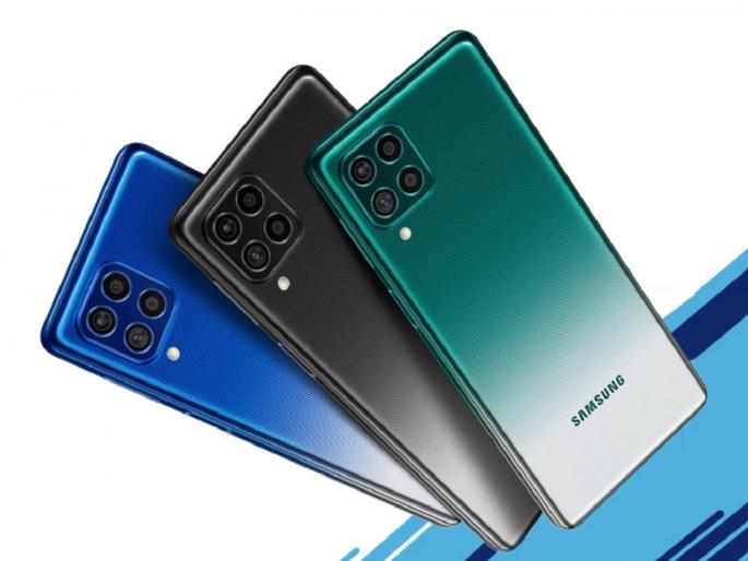 Samsung Galaxy F62 to go on sale from February 22; See how the benefit will be up to Rs. 12,500 | Samsung Galaxy F62 ची २२ फेब्रुवारीपासून होणार विक्री; पाहा कसा मिळवाल १२,५०० रूपयांचा फायदा Samsung Galaxy F62 to go on sale from February 22; See how the benefit will be up to Rs. 12,500 | Samsung Galaxy F62 ची २२ फेब्रुवारीपासून होणार विक्री; पाहा कसा मिळवाल १२,५०० रूपयांचा फायदा