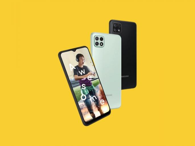 Samsung Cheapest 5G Phone Galaxy A22 5G launched in india price specs sale offer | Samsung चा सर्वात स्वस्त 5G फोन Galaxy A22 भारतात लाँच; देणार का चिनी ब्रँड्सना आव्हान? Samsung Cheapest 5G Phone Galaxy A22 5G launched in india price specs sale offer | Samsung चा सर्वात स्वस्त 5G फोन Galaxy A22 भारतात लाँच; देणार का चिनी ब्रँड्सना आव्हान?