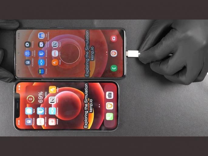 Samsung Galaxy A51 Becomes Worlds First Android Smartphone To Have Apple iPhones Lightning Port   | Samsung च्या स्मार्टफोनला जोडला iPhone चा पार्ट; प्रथमच अँड्रॉइडमध्ये मिळतंय ‘हे’ फिचर   Samsung Galaxy A51 Becomes Worlds First Android Smartphone To Have Apple iPhones Lightning Port   | Samsung च्या स्मार्टफोनला जोडला iPhone चा पार्ट; प्रथमच अँड्रॉइडमध्ये मिळतंय ‘हे’ फिचर
