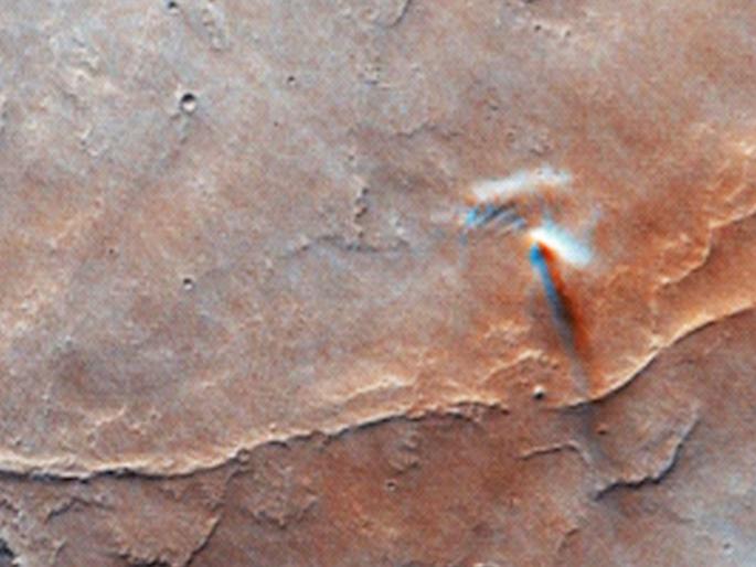 Dust monster on Mars; Speed of 373 kmph; NASA captures images | मंगळावर धुळीचा राक्षस; वेग तब्बल ३७३ किमी प्रतितास; नासाने टिपली छायाचित्रे Dust monster on Mars; Speed of 373 kmph; NASA captures images | मंगळावर धुळीचा राक्षस; वेग तब्बल ३७३ किमी प्रतितास; नासाने टिपली छायाचित्रे