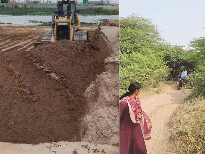 Jalana: Mujor sand mafia crossed the line! Tractor hit woman Talathi; Crimes against 13 people | Jalana: वाळू माफियांची मुजोरी! महिला तलाठ्याच्या अंगावर घातला ट्रॅक्टर; १३ जणांविरुद्ध गुन्हे Jalana: Mujor sand mafia crossed the line! Tractor hit woman Talathi; Crimes against 13 people | Jalana: वाळू माफियांची मुजोरी! महिला तलाठ्याच्या अंगावर घातला ट्रॅक्टर; १३ जणांविरुद्ध गुन्हे