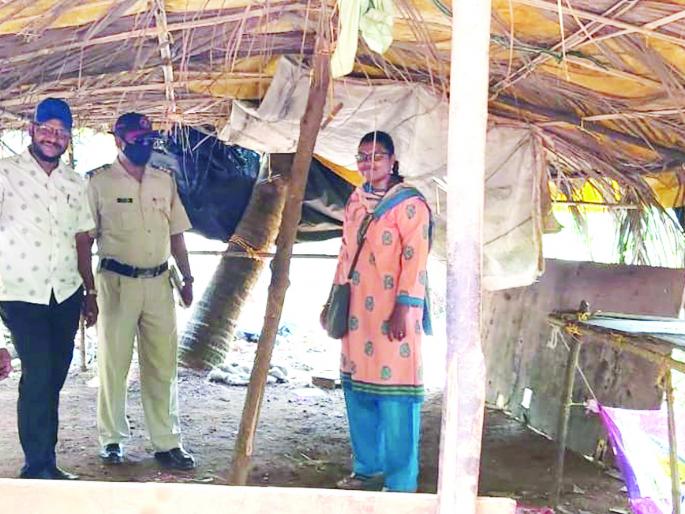 Revenue department raids sand mining site | वाळू उत्खननाच्या ठिकाणी महसूल विभागाचा छापा Revenue department raids sand mining site | वाळू उत्खननाच्या ठिकाणी महसूल विभागाचा छापा
