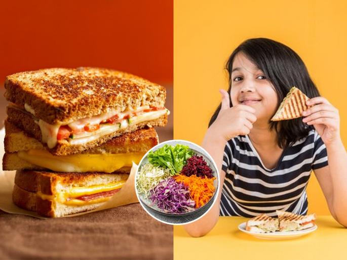 Special recipe for kids and elders, unique way to make a delicious sandwich, must try | सॅण्डविच खातना ब्रेडमधून भाज्या पडतात? लहान मुलं आणि वृद्धांसाठी खास रेसिपी, खमंग सॅण्डविच करायची हटके पद्धत