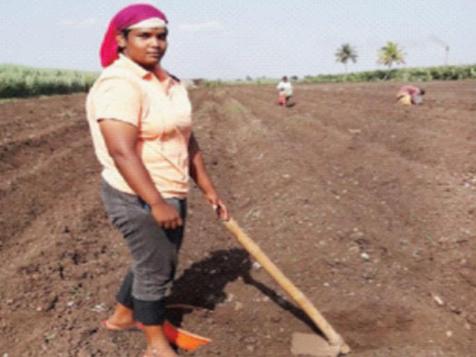 National wrestler working on daily wages due to lockdown | राष्ट्रीय कुस्तीपटू राबतेय राेजंदारीवर; मॅटवरून काळ्या मातीत; लॉकडाऊनमुळे झाली आर्थिक कोंडी National wrestler working on daily wages due to lockdown | राष्ट्रीय कुस्तीपटू राबतेय राेजंदारीवर; मॅटवरून काळ्या मातीत; लॉकडाऊनमुळे झाली आर्थिक कोंडी