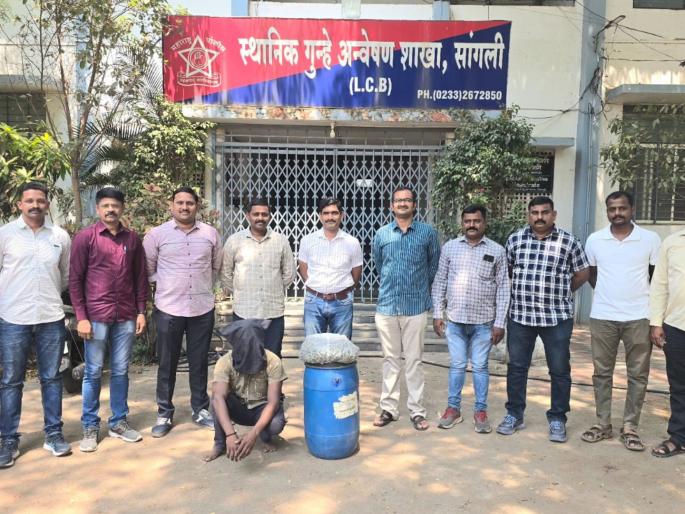Cannabis pills worth Rs 2.5 lakh seized in Sangli, migrant arrested | सांगलीमध्ये सव्वादोन लाखांच्या भांगेच्या गोळ्या जप्त, परप्रांतीयास अटक Cannabis pills worth Rs 2.5 lakh seized in Sangli, migrant arrested | सांगलीमध्ये सव्वादोन लाखांच्या भांगेच्या गोळ्या जप्त, परप्रांतीयास अटक