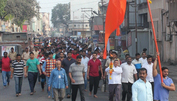 Silent Pathak-Sangli in Siliguri - 30 Years Old Tradition | शिवप्रतिष्ठानतर्फे सांगलीत मूक पदयात्रा-तीस वर्षांची परंपरा Silent Pathak-Sangli in Siliguri - 30 Years Old Tradition | शिवप्रतिष्ठानतर्फे सांगलीत मूक पदयात्रा-तीस वर्षांची परंपरा