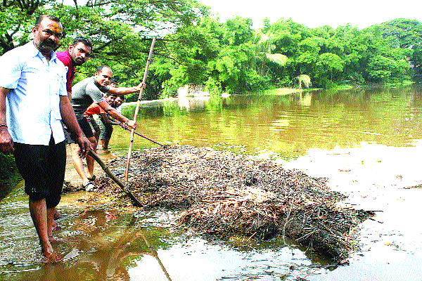 The district has been fast-growing for the second consecutive day | जिल्ह्यात सलग दुसºयादिवशी मुसळधार The district has been fast-growing for the second consecutive day | जिल्ह्यात सलग दुसºयादिवशी मुसळधार