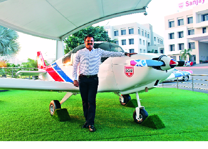 Star Air's 'Udan' today for the development of Kolhapur: Sanjay Ghodavat | कोल्हापूरच्या विकासासाठीच ‘स्टार एअर’चे आज ‘उडान’ : संजय घोडावत