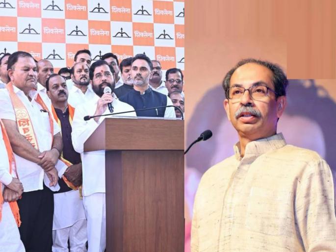 big blow to thackeray group in konkan again former mla sanjay kadam join shiv sena shinde group in presence of deputy cm eknath shinde | इशारा खरा करून दाखवला, कोकणात ठाकरे गटाला मोठा धक्का; बड्या नेत्याने केला शिंदेसेनेत प्रवेश big blow to thackeray group in konkan again former mla sanjay kadam join shiv sena shinde group in presence of deputy cm eknath shinde | इशारा खरा करून दाखवला, कोकणात ठाकरे गटाला मोठा धक्का; बड्या नेत्याने केला शिंदेसेनेत प्रवेश
