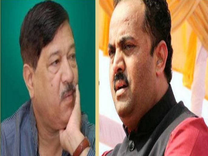 girish bapat meet to sanjay kakde in pune..! | ज्यांच्या विरोधात दंड थोपटले त्यांचाच प्रचार करण्याची काकडेंवर वेळ..!  