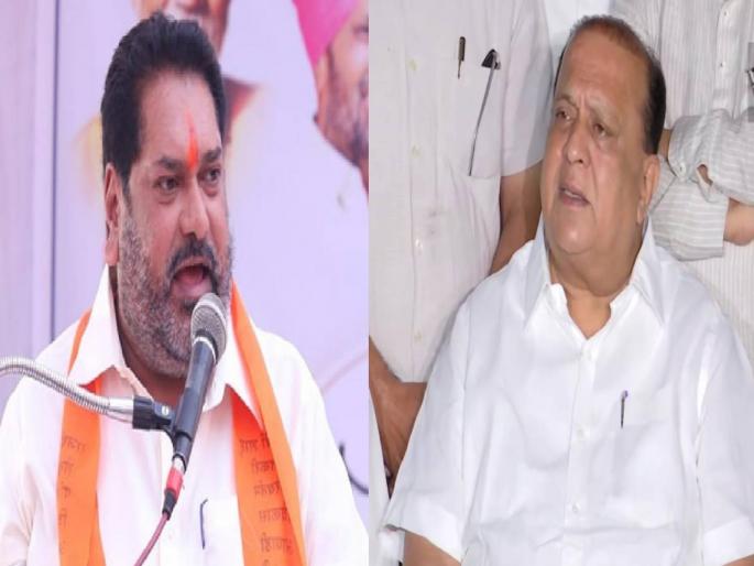 'Use and throw away' is the policy of Minister Mushrif, Sanjay Mandlik criticizes Hasan Mushrif | 'वापरा आणि फेकून द्या' हीच मंत्री मुश्रीफ यांची नीती, संजय मंडलिक यांची हसन मुश्रीफ यांच्यावर टीका