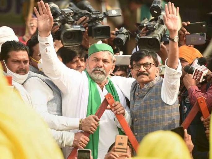 shiv sena sanjay raut said we support farmers from bottom of heart in bharat bandh protest | “शिवसेनेचा मनापासून शेतकऱ्यांच्या ‘भारत बंद’ला पाठिंबा”: संजय राऊत shiv sena sanjay raut said we support farmers from bottom of heart in bharat bandh protest | “शिवसेनेचा मनापासून शेतकऱ्यांच्या ‘भारत बंद’ला पाठिंबा”: संजय राऊत