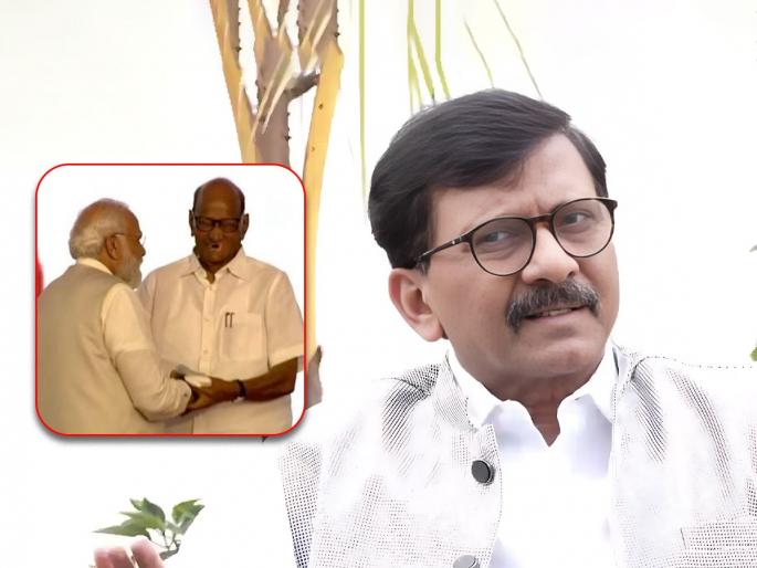 mp sanjay raut reaction over pm narendra modi and ncp chief sharad pawar meet in lokmanya tilak national award ceremony | मोदी-पवार भेट; राऊतांचे थेट भाष्य, म्हणाले, “महाराष्ट्राच्या भावना तुडवायचा प्रयत्न...” mp sanjay raut reaction over pm narendra modi and ncp chief sharad pawar meet in lokmanya tilak national award ceremony | मोदी-पवार भेट; राऊतांचे थेट भाष्य, म्हणाले, “महाराष्ट्राच्या भावना तुडवायचा प्रयत्न...”