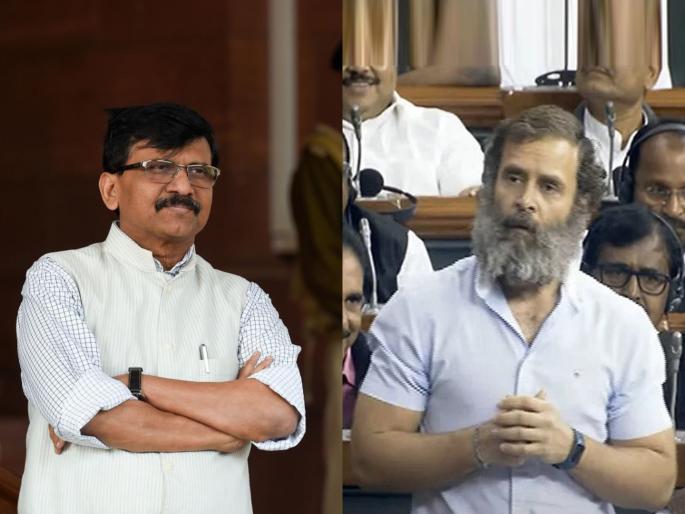 shiv sena thackeray group sanjay raut praised congress rahul gandhi after speech in lok sabha | Rahul Gandhi In Lok Sabha: “क्रांतिकारी काम...”; लोकसभेतील भाषणानंतर संजय राऊतांनी केले राहुल गांधींचे तोंडभरून कौतुक shiv sena thackeray group sanjay raut praised congress rahul gandhi after speech in lok sabha | Rahul Gandhi In Lok Sabha: “क्रांतिकारी काम...”; लोकसभेतील भाषणानंतर संजय राऊतांनी केले राहुल गांधींचे तोंडभरून कौतुक