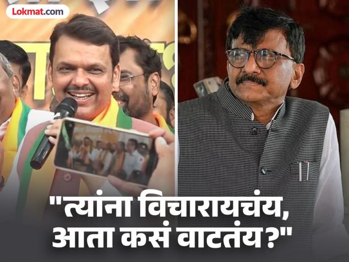 Devendra Fadnavis Targets Sanjay Raut Calling Loudspeaker After Haryana Assembly Election Results | "सकाळी नऊ वाजताचा भोंगा, रात्रीच तयारी करून बसला होता"; फडणवीसांनी राऊतांना डिवचलं