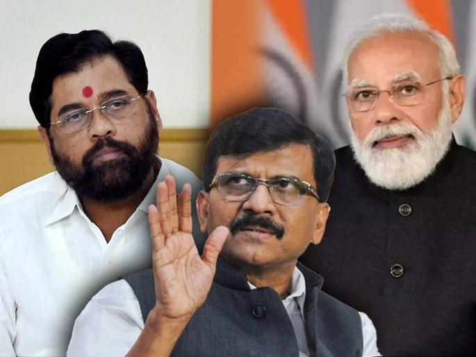 shiv sena thackeray group mp sanjay raut criticised pm narendra modi and cm eknath shinde | “PM मोदी अन् CM शिंदेंचे पासपोर्ट जप्त करा, देश सोडून पळून जाणार आहेत”; राऊतांचा अजब दावा shiv sena thackeray group mp sanjay raut criticised pm narendra modi and cm eknath shinde | “PM मोदी अन् CM शिंदेंचे पासपोर्ट जप्त करा, देश सोडून पळून जाणार आहेत”; राऊतांचा अजब दावा