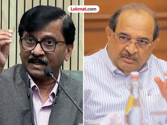 Radhakrishna Vikhe Patil taunted Uddhav Thackeray, ailing Sanjay Raut got angry; said, 'You are running factories...' | विखे पाटलांनी उद्धव ठाकरेंना डिवचले, आजारी संजय राऊत संतापले; म्हणाले, 'तुम्ही...'