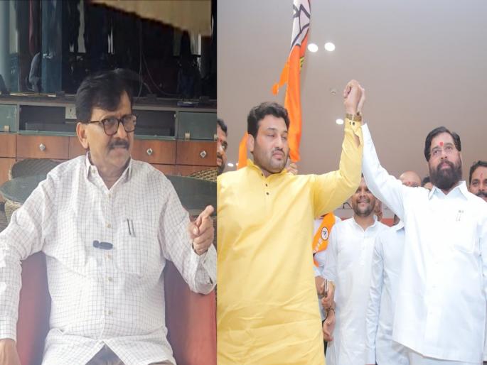 sanjay raut reaction over sangli chandrahar patil left thackeray group and join shiv sena shinde group | “चंद्रहार पाटीलसाठी प्रतिष्ठा पणाला लावली, पण बेईमानी केली”; संजय राऊतांनी बोलून दाखवली खंत sanjay raut reaction over sangli chandrahar patil left thackeray group and join shiv sena shinde group | “चंद्रहार पाटीलसाठी प्रतिष्ठा पणाला लावली, पण बेईमानी केली”; संजय राऊतांनी बोलून दाखवली खंत