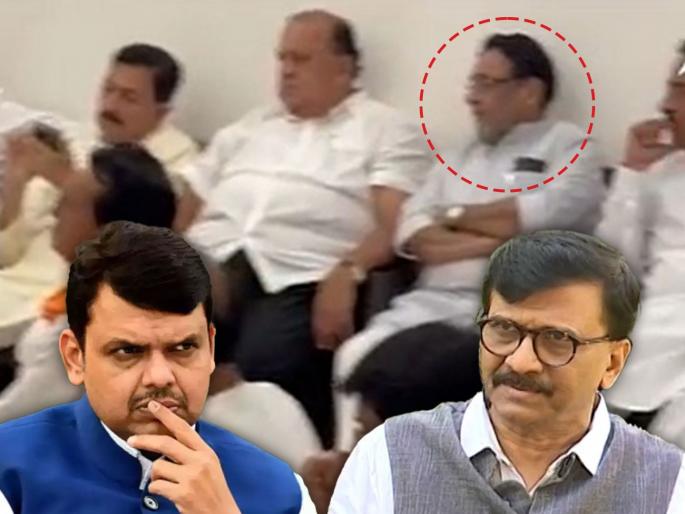 MP Sanjay Raut targeted Devendra Fadnavis after former minister Nawab Malik attended the NCP meeting | भाजपच्या विरोधानंतरही मलिकांची बैठकीला हजेरी; राऊत म्हणाले, "एका मताची गरज म्हणून फडणवीस हे...; MP Sanjay Raut targeted Devendra Fadnavis after former minister Nawab Malik attended the NCP meeting | भाजपच्या विरोधानंतरही मलिकांची बैठकीला हजेरी; राऊत म्हणाले, "एका मताची गरज म्हणून फडणवीस हे...;