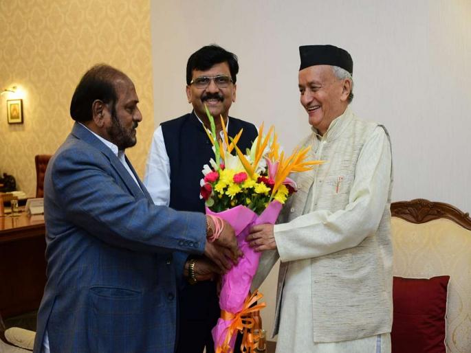 This is a goodwill meeting, Sanjay Raut's reaction after meeting the Governor | महाराष्ट्र निवडणूक 2019: ही तर सदिच्छा भेट! राज्यपालांना भेटल्यानंतर संजय राऊतांची प्रतिक्रिया This is a goodwill meeting, Sanjay Raut's reaction after meeting the Governor | महाराष्ट्र निवडणूक 2019: ही तर सदिच्छा भेट! राज्यपालांना भेटल्यानंतर संजय राऊतांची प्रतिक्रिया