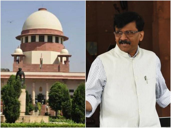shiv sena leader sanjay raut speaks on supreme court saamna rokhthok 12 mlas decision anil deshmukh | "या सर्व प्रकरणांत सर्वोच्च न्यायालयाने ‘नरो वा कुंजरोवा’ अशी भूमिका घेतली, पण भाजपच्या..." shiv sena leader sanjay raut speaks on supreme court saamna rokhthok 12 mlas decision anil deshmukh | "या सर्व प्रकरणांत सर्वोच्च न्यायालयाने ‘नरो वा कुंजरोवा’ अशी भूमिका घेतली, पण भाजपच्या..."