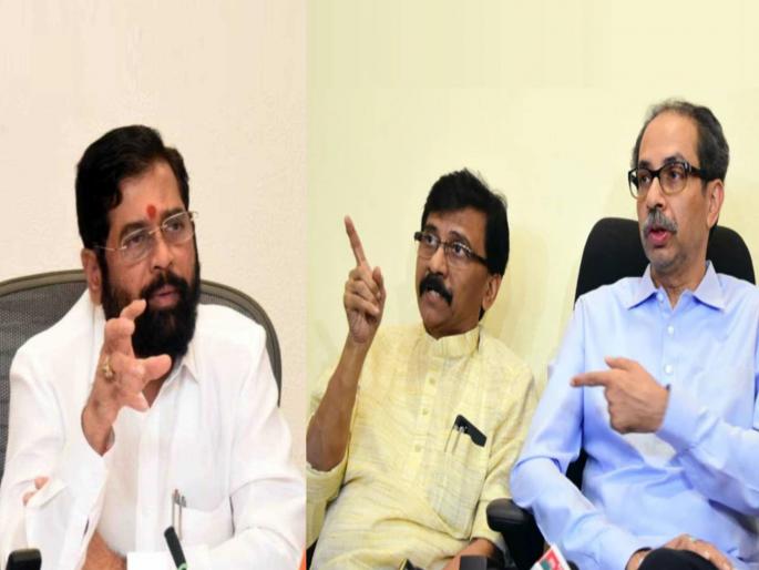 clashes between shinde sena and uddhav sena workers outside anand ashram in thane | शिंदेसेना, उद्धवसेनेच्या कार्यकर्त्यांमध्ये हमरीतुमरी; ठाण्यात आनंद आश्रमाबाहेर तुंबळ घोषणाबाजी clashes between shinde sena and uddhav sena workers outside anand ashram in thane | शिंदेसेना, उद्धवसेनेच्या कार्यकर्त्यांमध्ये हमरीतुमरी; ठाण्यात आनंद आश्रमाबाहेर तुंबळ घोषणाबाजी