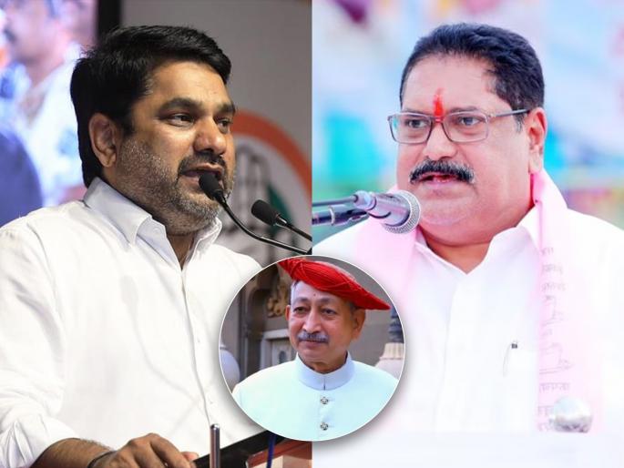 Last time Shahu went to the palace to fall at the feet of Chhatrapati, Satej Patil question to Sanjay Mandalik | गेल्यावेळी शाहू छत्रपतींच्या पाया पडायला का राजवाडयावर गेला होता? सतेज पाटीलांचा संजय मंडलिकांना सवाल Last time Shahu went to the palace to fall at the feet of Chhatrapati, Satej Patil question to Sanjay Mandalik | गेल्यावेळी शाहू छत्रपतींच्या पाया पडायला का राजवाडयावर गेला होता? सतेज पाटीलांचा संजय मंडलिकांना सवाल