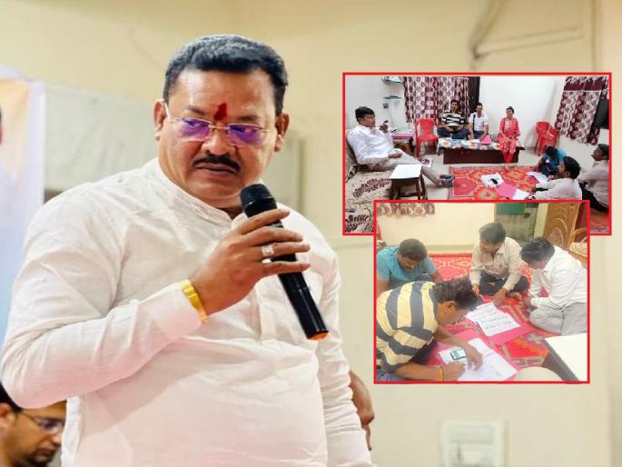 changing politics; BJP's preparation in Shinde groups MLA Sanjay Shirsat's Aurangabad West constituency | बदलते राजकारण; शिंदे गटाचे आमदार संजय शिरसाटांच्या मतदारसंघात भाजप जाेमात changing politics; BJP's preparation in Shinde groups MLA Sanjay Shirsat's Aurangabad West constituency | बदलते राजकारण; शिंदे गटाचे आमदार संजय शिरसाटांच्या मतदारसंघात भाजप जाेमात