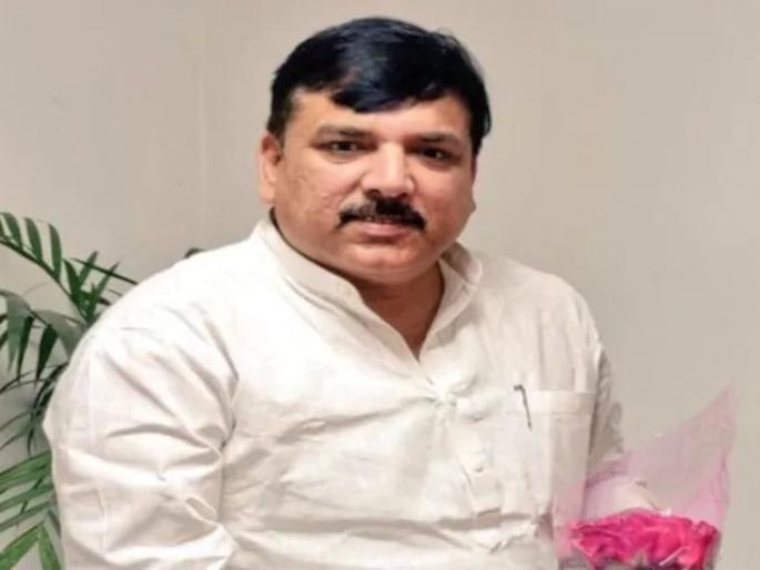 aap leader sanjay singh target pm narendra modi and bjp president amit shah | "भाजपा फक्त दोन गुजरात्यांचा पक्ष झालाय, एक रंगा, तर दुसरा बिल्ला" aap leader sanjay singh target pm narendra modi and bjp president amit shah | "भाजपा फक्त दोन गुजरात्यांचा पक्ष झालाय, एक रंगा, तर दुसरा बिल्ला"