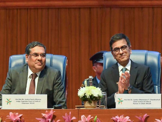 Judges upholding Article 370 annulment decision. Sanjeev Khanna to be Chief Justice; 51st Chief Justice will hold office for 6 months | कलम ३७० रद्दचा निर्णय कायम ठेवणारे न्या. संजीव खन्ना होणार सरन्यायाधीश; ५१वे सरन्यायाधीश म्हणून ६ महिने राहणार पदाव Judges upholding Article 370 annulment decision. Sanjeev Khanna to be Chief Justice; 51st Chief Justice will hold office for 6 months | कलम ३७० रद्दचा निर्णय कायम ठेवणारे न्या. संजीव खन्ना होणार सरन्यायाधीश; ५१वे सरन्यायाधीश म्हणून ६ महिने राहणार पदाव