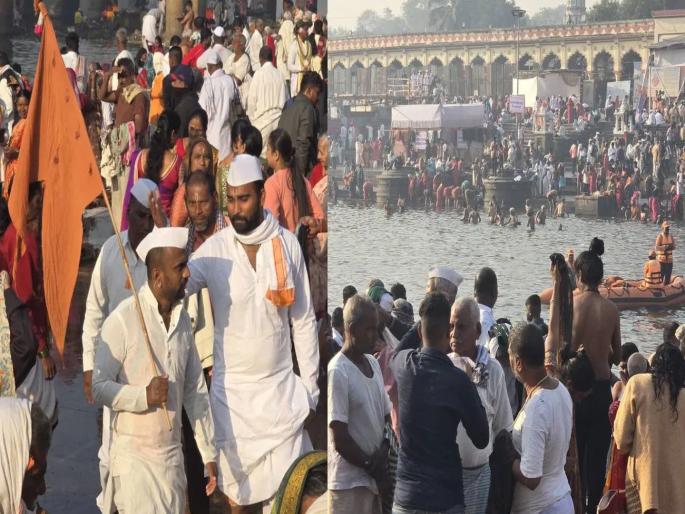 Sant Dnyaneshwar Sanjivan Samadhi Sohala was completed in Alandi | पाहुनी समाधीचा सोहळा ! दाटला इंद्रायणीचा गळा !! आळंदीत माउलींचा संजीवन सोहळा संपन्न