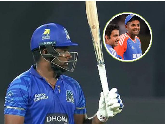 Sanju Samsons Four Consecutive Fifty Plus Scores Put Gautam Gambhir Suryakurmar Yadav In Asia Cup 2025 Selection Nightmare | गिलमुळे 'तळ्यात-मळ्यात' असलेल्या संजूचा 'फिफ्टी प्लस'चा चौकार! दावेदारी भक्कम केलीये खरी, पण...