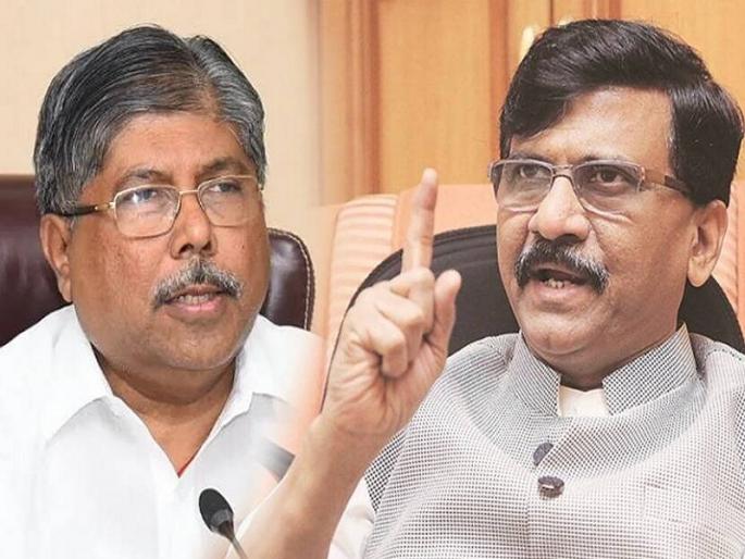 Sanjay raut slams chandrakant patil over compounder and governor's comment | '...तर मला अटक करुन दाखवा'; संजय राऊतांचं चंद्रकांत पाटलांना थेट आव्हान Sanjay raut slams chandrakant patil over compounder and governor's comment | '...तर मला अटक करुन दाखवा'; संजय राऊतांचं चंद्रकांत पाटलांना थेट आव्हान