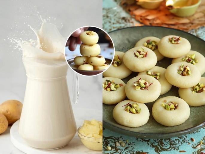 Sankashti Chaturthi Special - Make Milk Pedha in ten minutes, a great dish for festivals and the taste is amazing | संकष्टी चतुर्थी स्पेशल - दहा मिनिटांत करा ‘असा’ दुधाचा पेढा, नैवैद्यासाठी उत्तम पदार्थ आणि चवही अप्रतिम