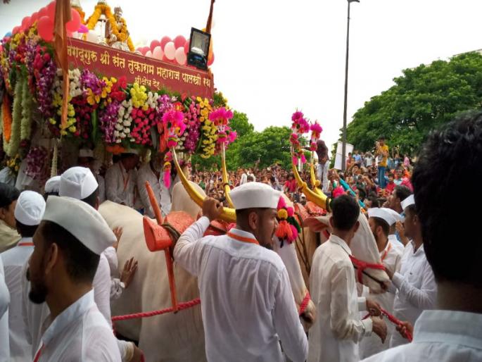 departure of sant tukaram and sant eknath palkhi today for ashadhi ekadashi wari | संत तुकाराम, संत एकनाथ पालखीचे आज प्रस्थान departure of sant tukaram and sant eknath palkhi today for ashadhi ekadashi wari | संत तुकाराम, संत एकनाथ पालखीचे आज प्रस्थान
