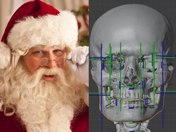 What does the real Santa Claus look like? The old technique made the face of 1700 years ago, precisely... | कसा दिसायचा खराखुरा सांताक्लॉज? जुन्या टेक्निकने १७०० वर्षांपूर्वीचा चेहरा बनवला, हुबेहूब... What does the real Santa Claus look like? The old technique made the face of 1700 years ago, precisely... | कसा दिसायचा खराखुरा सांताक्लॉज? जुन्या टेक्निकने १७०० वर्षांपूर्वीचा चेहरा बनवला, हुबेहूब...